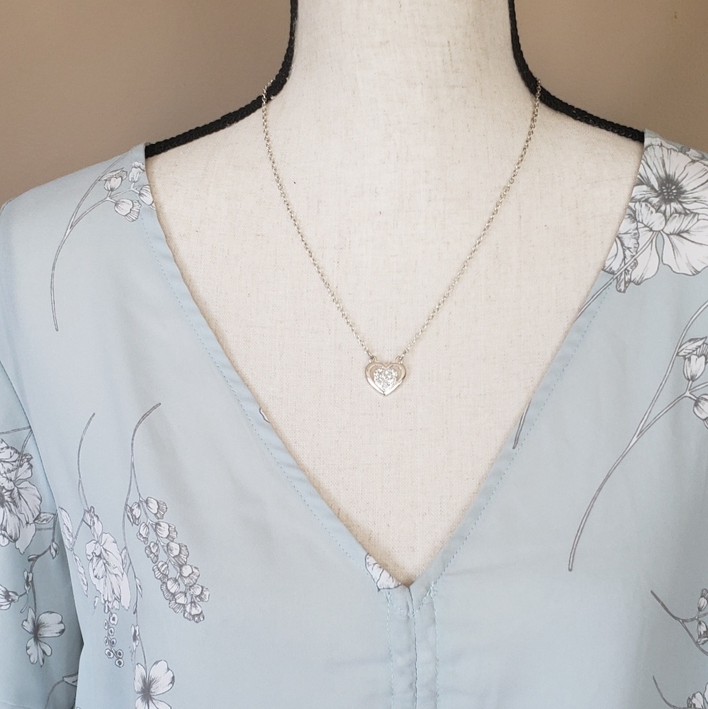 Silver Heart Necklace